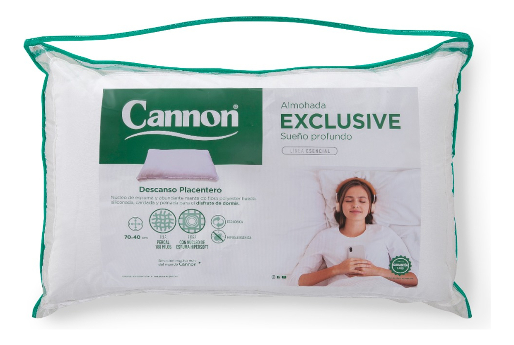Almohada triangular cannon clearance