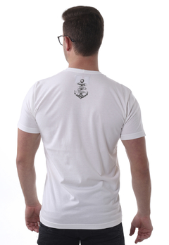 Camiseta Vista Mare Pacific Ocean Slim Fit - Branca na internet