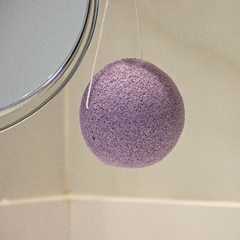 Esponja Facial de Raíz Konjac – Lavanda: TODO TIPO DE PIEL - comprar online
