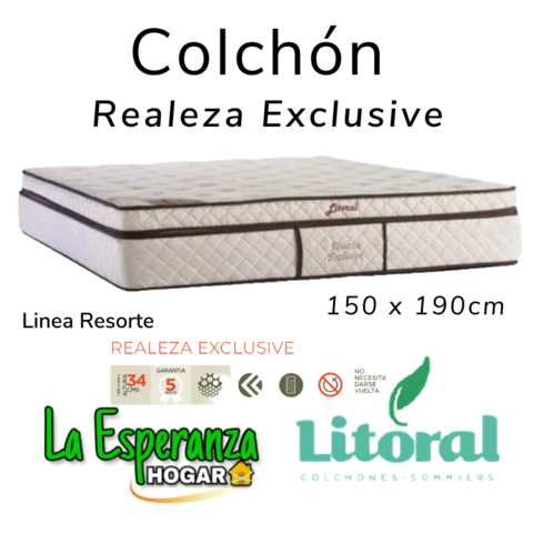 Colchon Resorte Piero Mattina Pillow 80x190