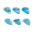Pua de guitarra con grip heavy Frost Byte 0.80 mm - tienda online