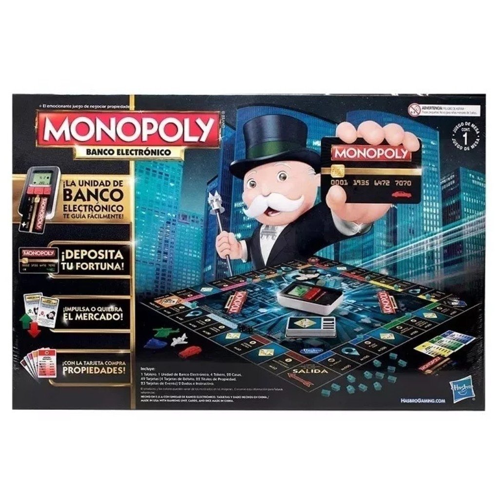 Monopoly Banco Electronico Hasbro Original