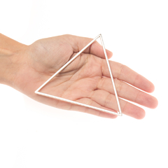 Pulseira Geométrica Triângulo - Sal de Prata