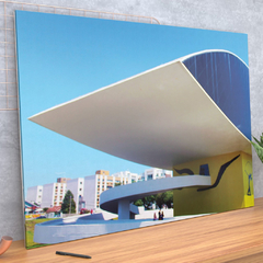 Tela Decorativa Museu Oscar Niemeyer na internet