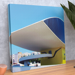 Tela Decorativa Museu Oscar Niemeyer - comprar online
