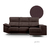 Sofá Valencia 3 chaise longue La Valenziana Muebles ® - Valenziana Almueble ® Tienda Oficial Argentina | Valenziana Muebles, sillas, camas. Valenziana Muebles.