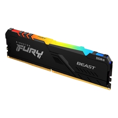DDR4 8GB KINGSTON 3600MHZ CL17 FURY BEAST RGB
