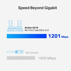 Router Inalámbrico Tp-Link AX1500 Wi-Fi 6  Archer AX10