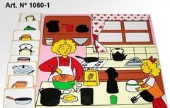 Lotería Objeto-Sombra: "La Cocina"
