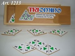Dominó Triangular X 54 FICHAS