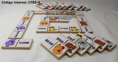 Ingles domino animales palabra - DISTRISEBA