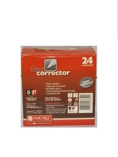 Läpiz corrector "Micro" pack x 24 unidades en internet