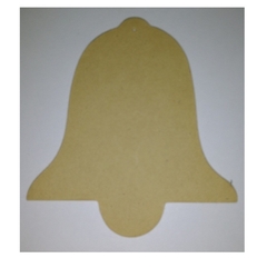 Campana fibrofacil - navideño - navidad - adorno