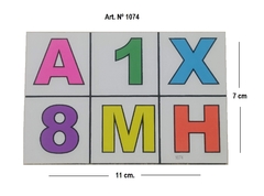 Lotería de Números y letras x 49 piezas en internet