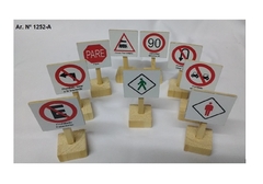 Señales de Tránsito con Autitos - tienda online