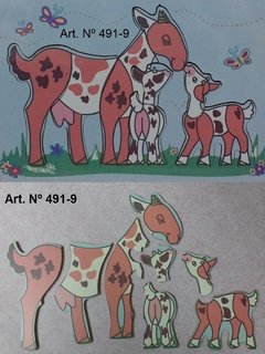 Encaje Mamá Cabra y Cabrito