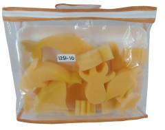 Sellos de Esponja "Peces" en bolsa