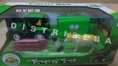 Tractor con Trailer y Personajes