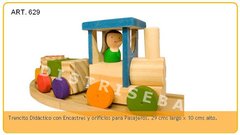 Tren con 2 Vagones y Maquinista - comprar online