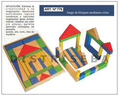 Bloques de Madera para Mesa