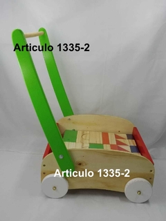 Carro andador con bloques - DISTRISEBA