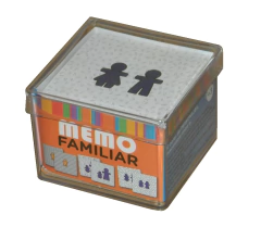 Memo Familia en Caja Acrílica
