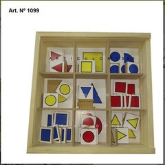 Set para clasificar forma color x 72 piezas. en internet