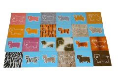 Juego de memoria Memo Animales en Caja Acrílica Art. N° 1261-2 - comprar online