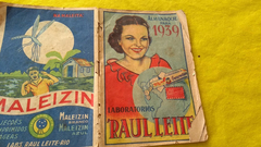 Almanaque Para 1939 Laboratórios Raul Leite Raridade Oferta - comprar online
