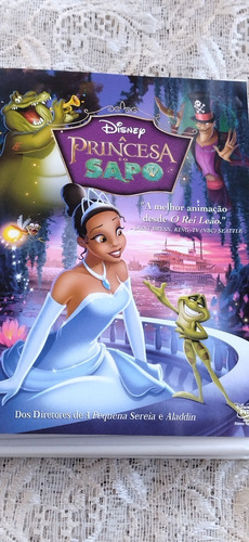 A Princesa E O Sapo Dvd Original Seminovo Walt Disney Barato