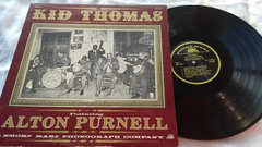 Kid Thomas Alton Purnell Living Orleans Jazz Lp C Autógrafo