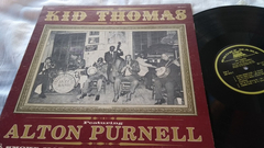 Kid Thomas Alton Purnell Living Orleans Jazz Lp C Autógrafo - Ventania Discos 