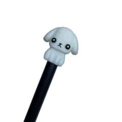 Caneta poodle branco