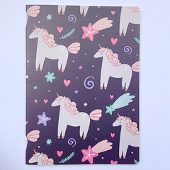 Caderno A4 Desenhos Fofos - Gavetinha