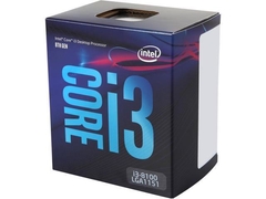 Procesador Intel Core I3-8100 Quad Core 6M 3.6GHz 1151v2