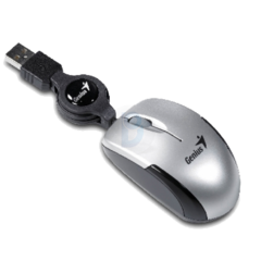 Mouse Genius Micro Traveler Retractil