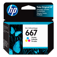 Cartucho HP 667 Color