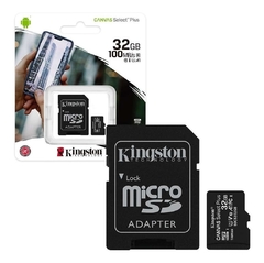 Memoria Micro SD Kingston 32GB 100MB Speed