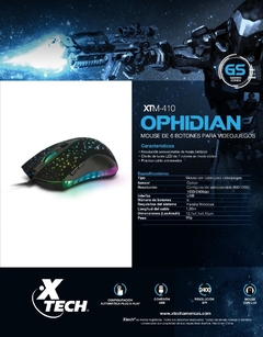 Mouse Xtech Ophidian XTM410 - comprar online