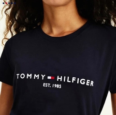 Camiseta Feminina Tommy Hilfiger Essential Algodão Orgânico
