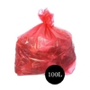 Saco de Lixo 100L 100Un Vermelho