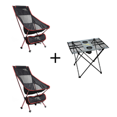 COMBO 2 CHAIR TWO ALUMINIO + TABLE TWO en internet