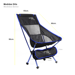 COMBO 2 CHAIR TWO ALUMINIO + TABLE TWO - tienda online