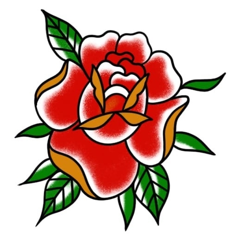 Tattoo Temporária Rosa