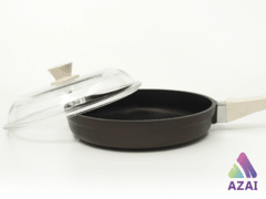 SARTÉN GRANDE CON TAPA DE VIDRIO (SF26V) - comprar online