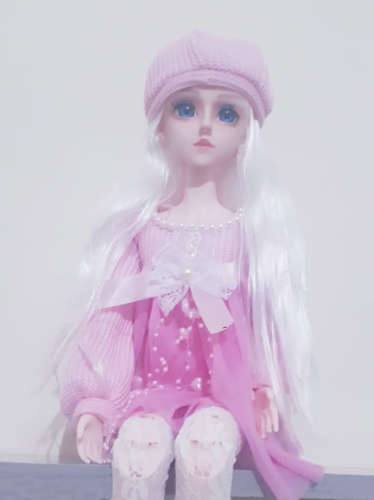 Em promoção! 60cm De Boneca Cabeça A Pele Branca 1/3 Bjd Boneca