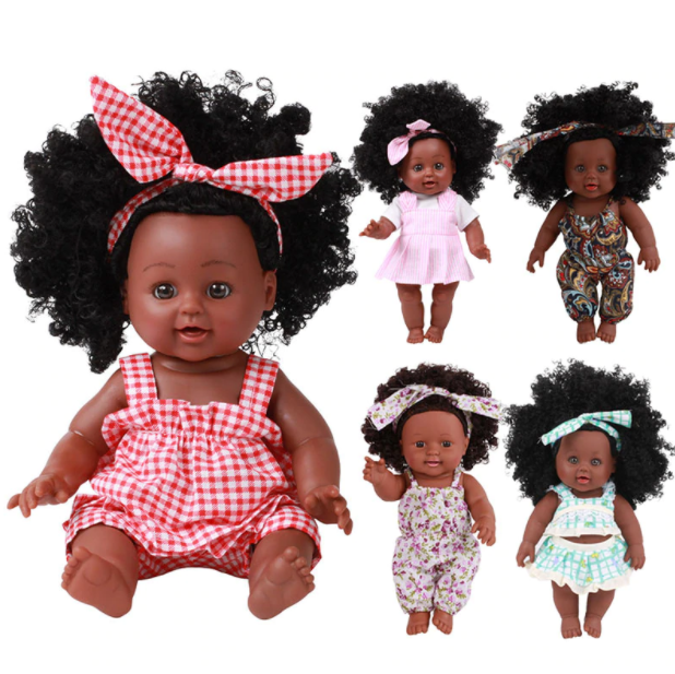 Bebê Reborn Princesa, Negra, Realista : : Brinquedos e Jogos