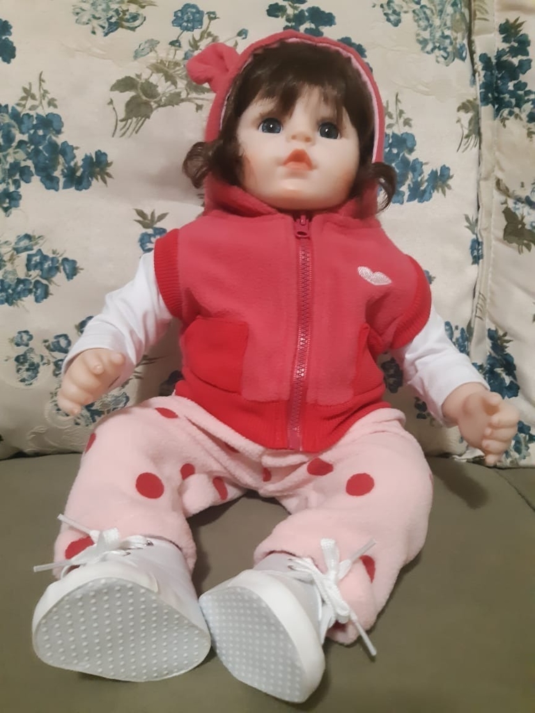 Bebê Reborn Boneca Realista Brinquedo Criança Pronta Entrega