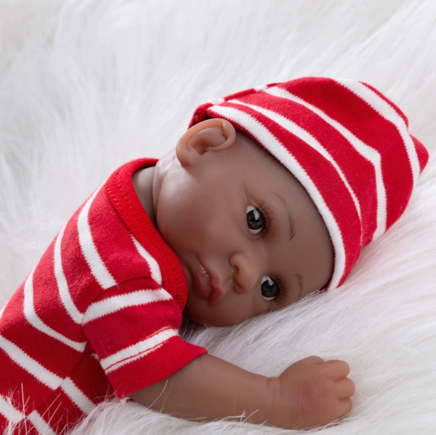 Bebe reborn recem nascido da menina do minimo aderecos fotografia