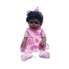 Boneca Realista Negra Reborn Menina Bebe Negra Roupa Rosa - ShopJJ -  Brinquedos, Bebe Reborn e Utilidades